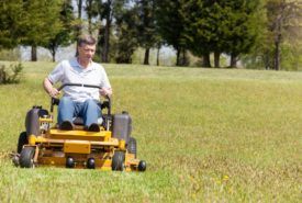Features of riding lawn mowers