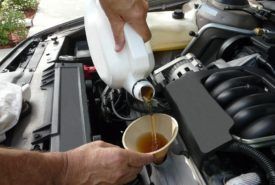 Synthetic oil and using coupons for the same